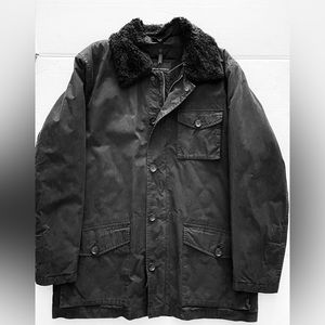 New men Banana Republic jacket black (warm)